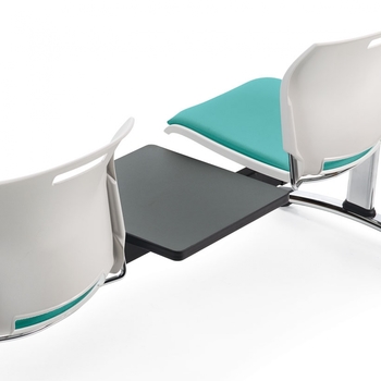 Photo of duet-beam-seating-by-global gallery image 3. Gallery 13. Details at Oburo, your expert in office, medical clinic and classroom furniture in Montreal.